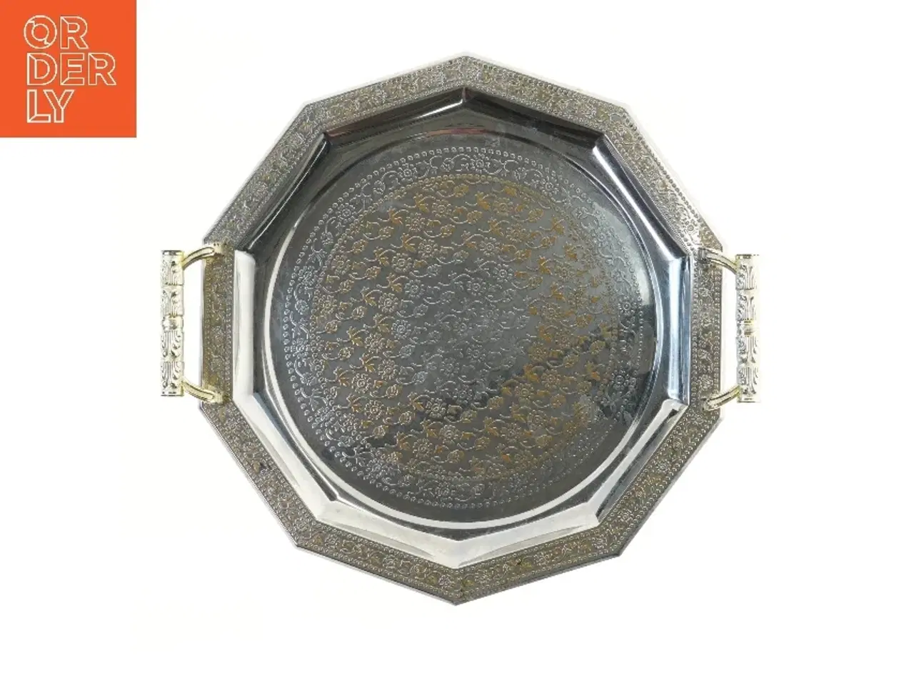 Billede 1 - Serveringsbakke (str. Ø 40 cm)