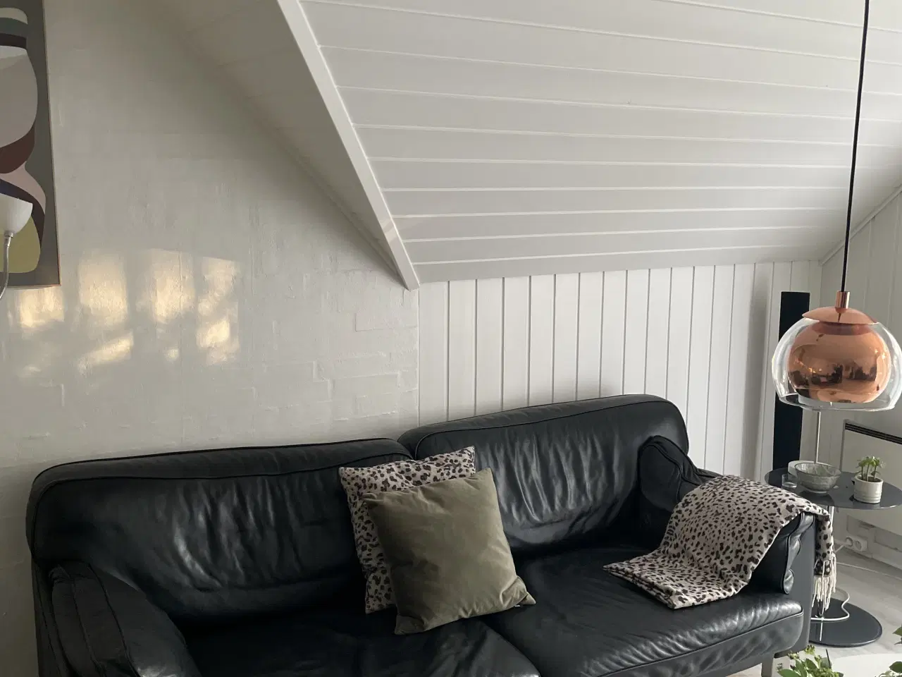 Billede 4 - 3+2 personers lædersofa