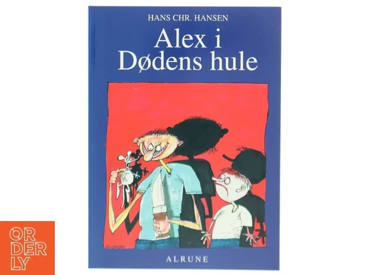 Billede 1 - Alex i Dødens hule børnebog fra ALRUNE