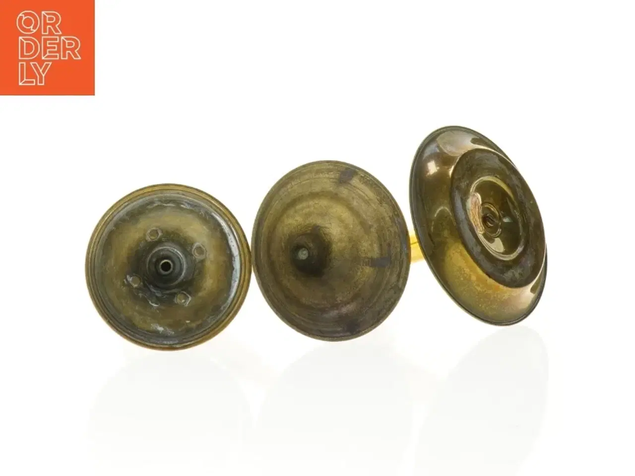 Billede 3 - Messing lysestager (str. 15 cm til 24 cm)