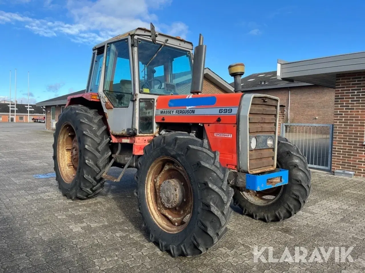 Billede 2 - Traktor Massey Ferguson 699 Speedshift