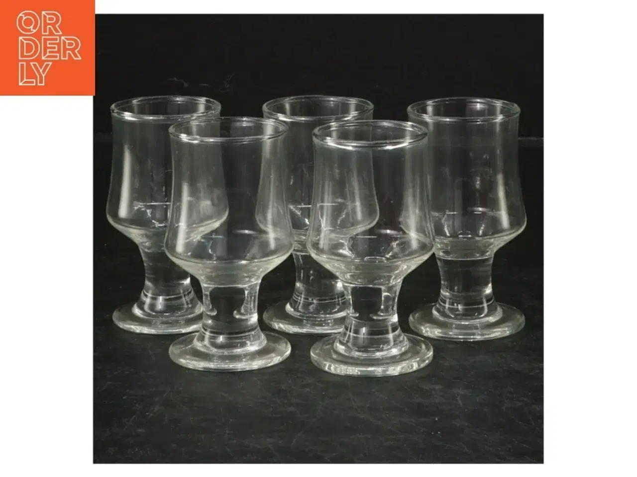Billede 1 - Sæt af 5 glas (str. 8 cm. 5 styk)