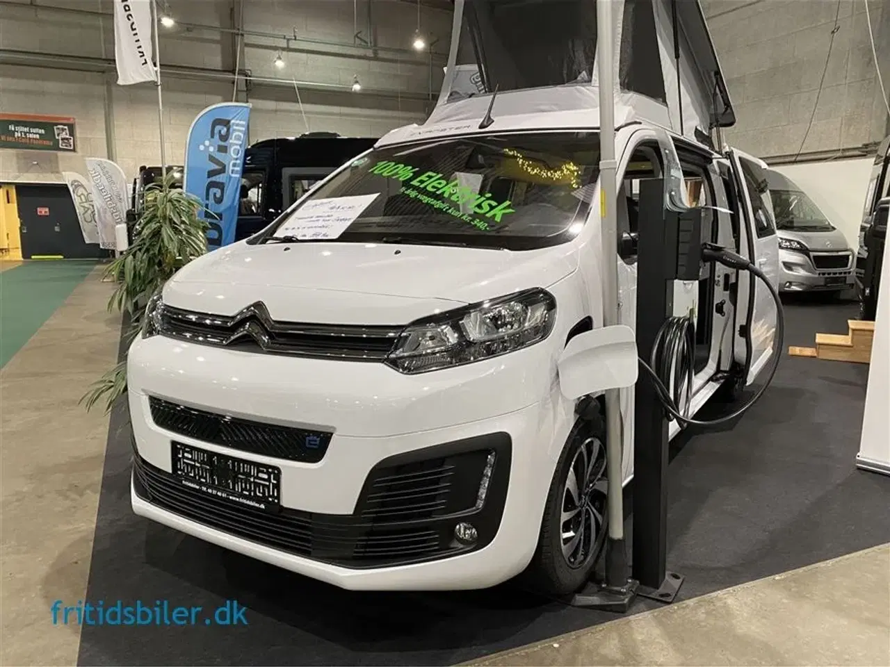 Billede 2 - 2024 - Pössl vanline E-Vanster 75 Kwh   DK´s første elektriske campervan 380 km på en opladning og kun 345 kr. halvårligt i vægtafgift