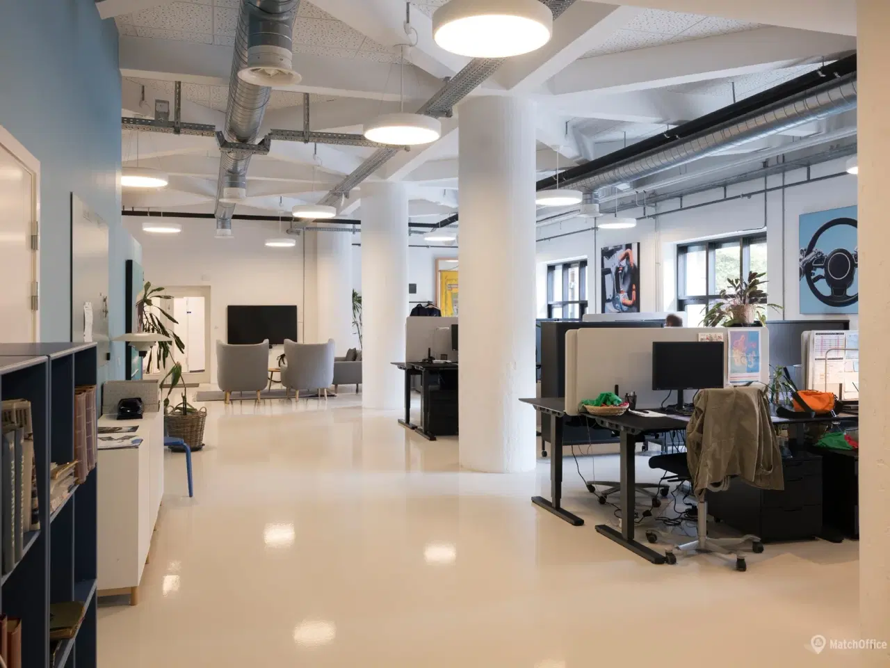 Billede 38 - Unikke kontorer i den gamle sukkerfabrik