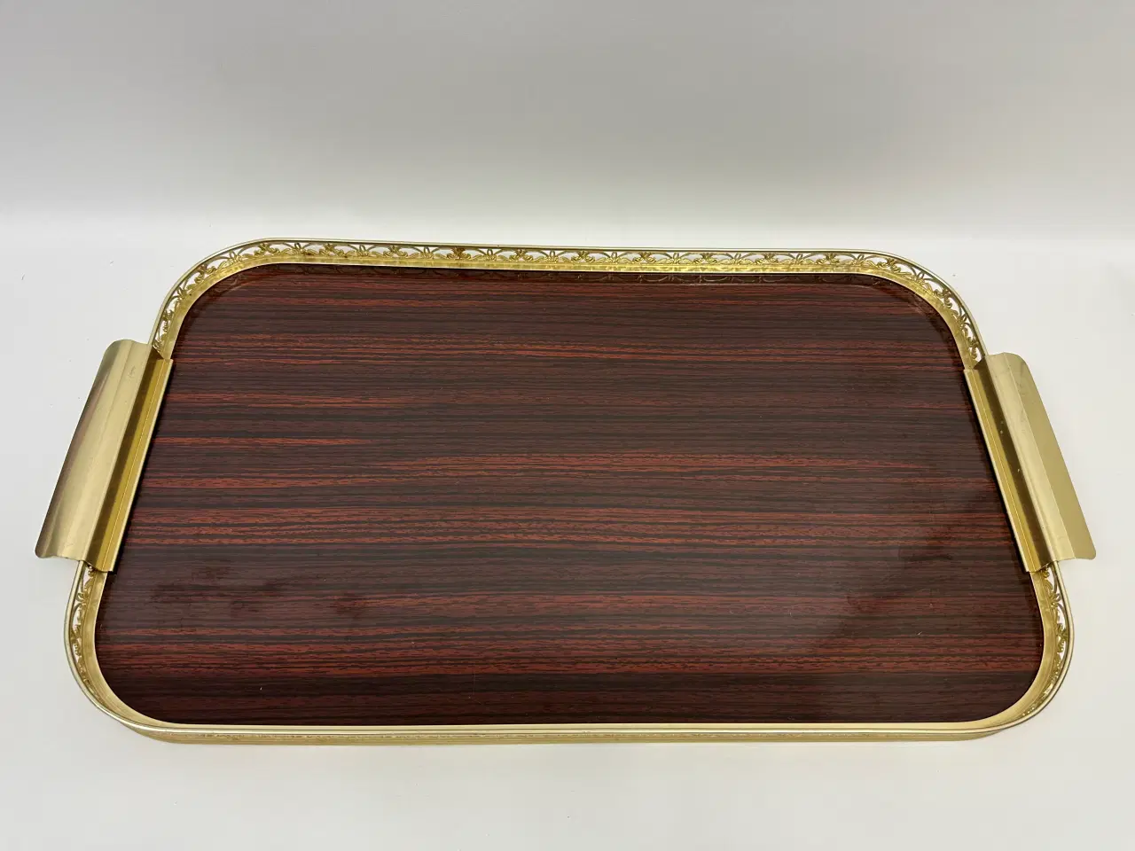 Billede 5 - Vintage serveringsbakke / bakke