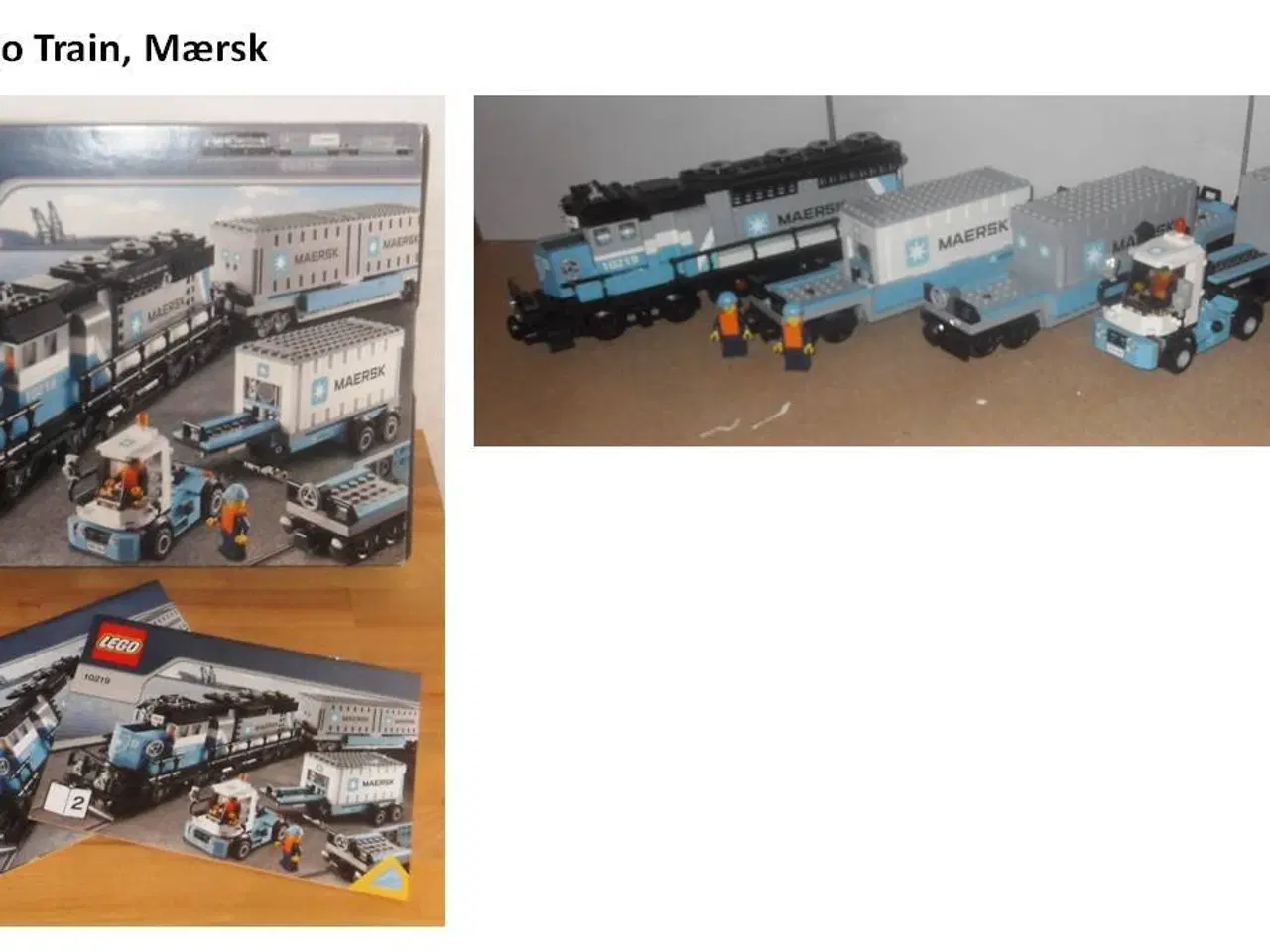 Billede 11 - Lego train (11 sæt)