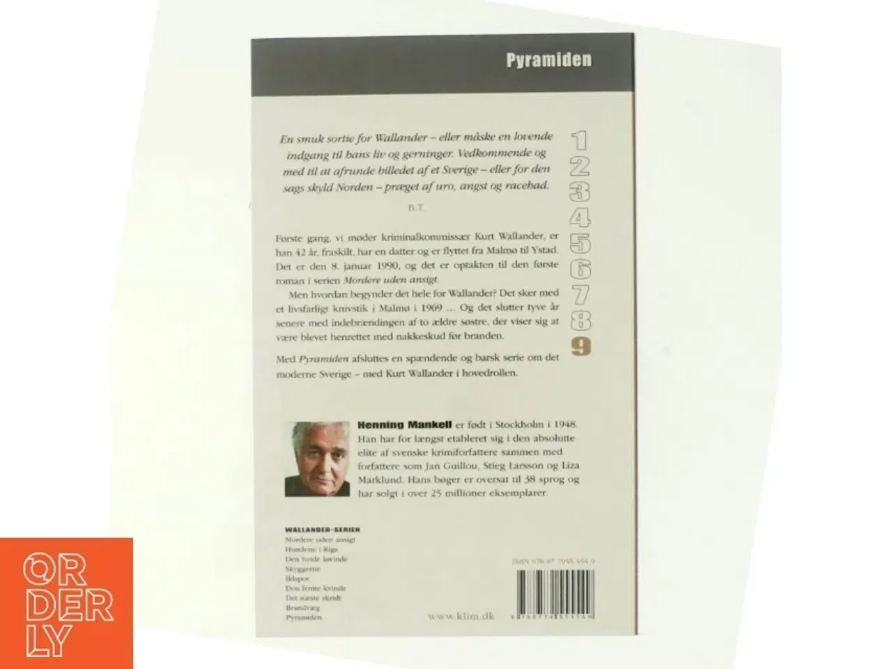 Billede 3 - Pyramiden af Henning Mankell (Bog)