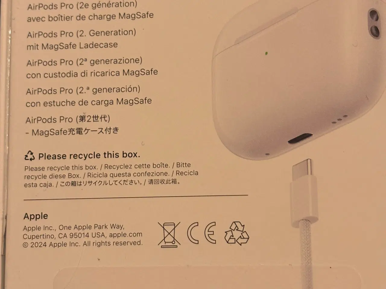 Billede 4 - Appel Airpods Pro 2 gen