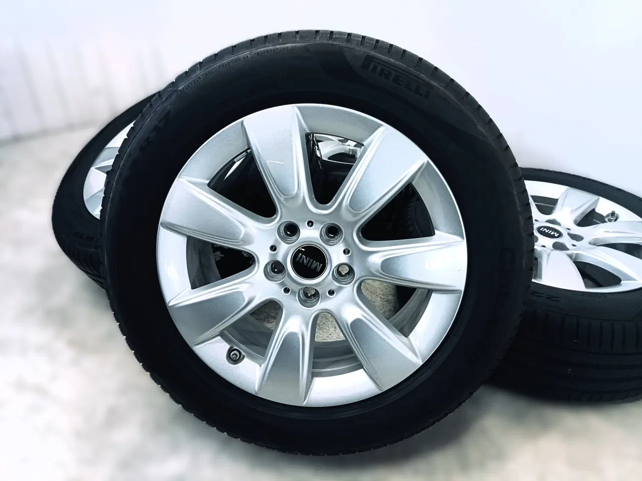 Billede 7 - 5x112 17" ET52 nav 66,6ø MINI sommersæt inkl.TPMS