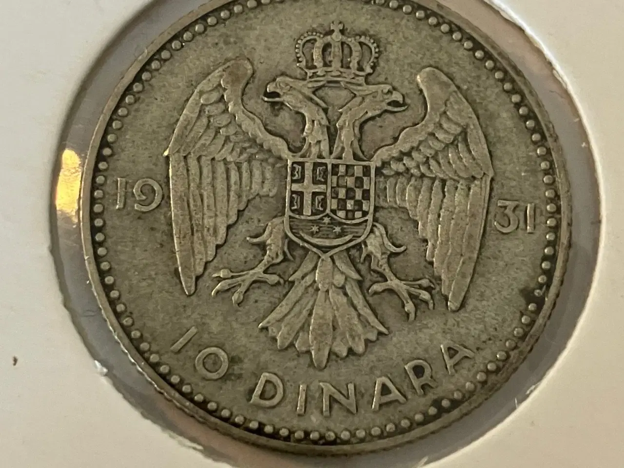 Billede 1 - 10 Dinara Yugoslavia 1931