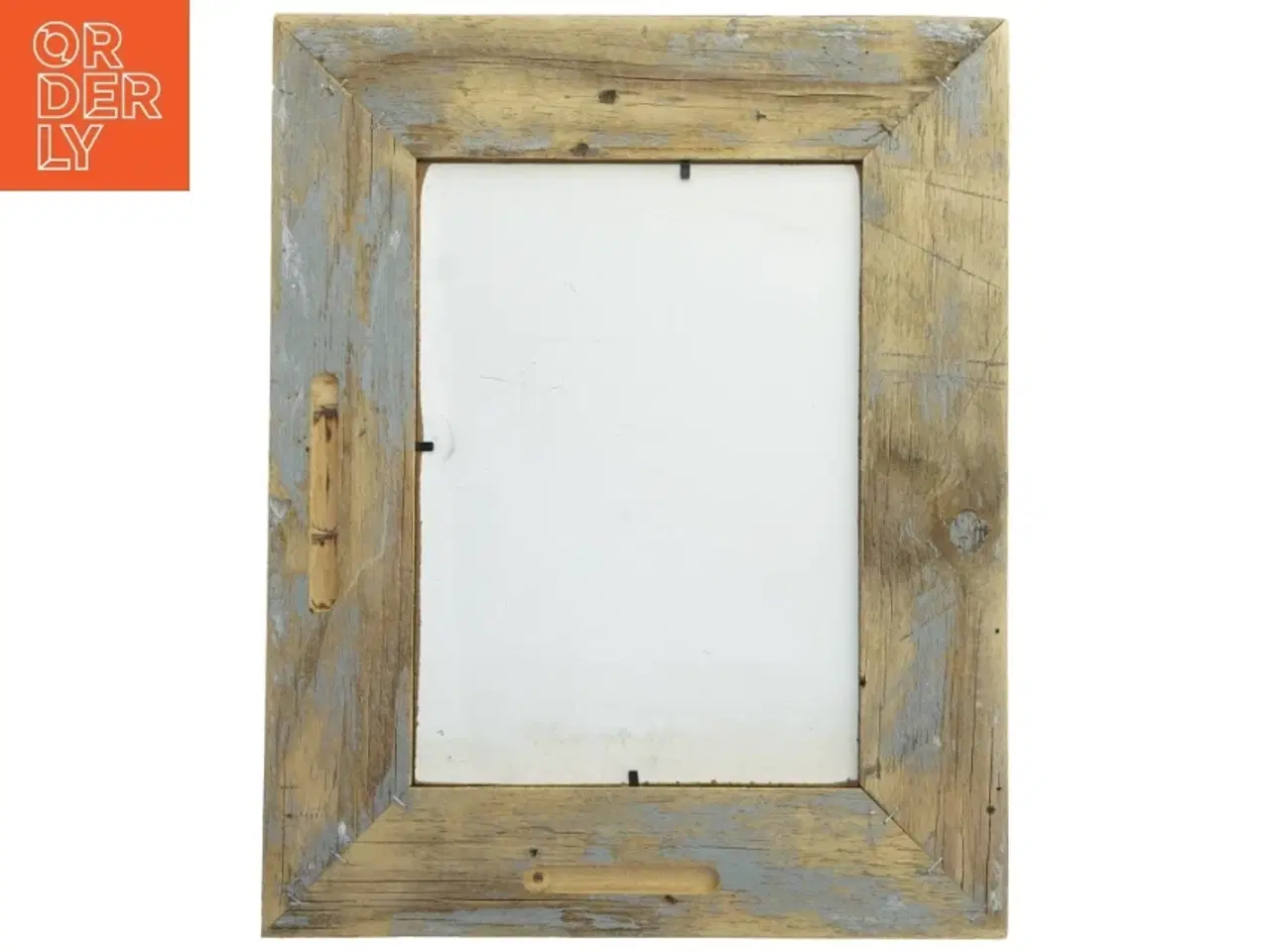 Billede 2 - Sydafrikansk vintage træramme (str. 35x43 cm)