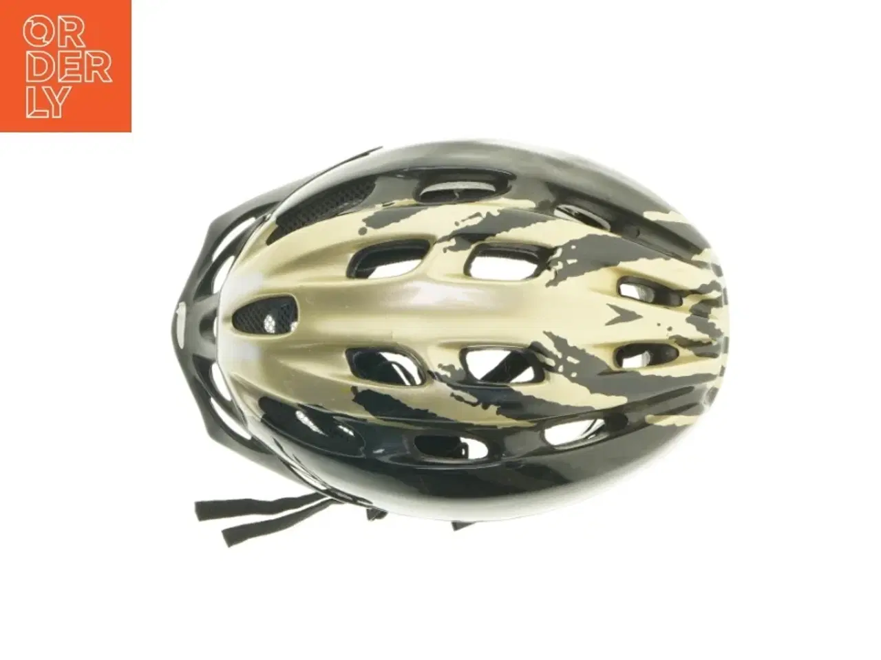 Billede 4 - Cykelhjelm i camouflagefarve (str. 29 cm)