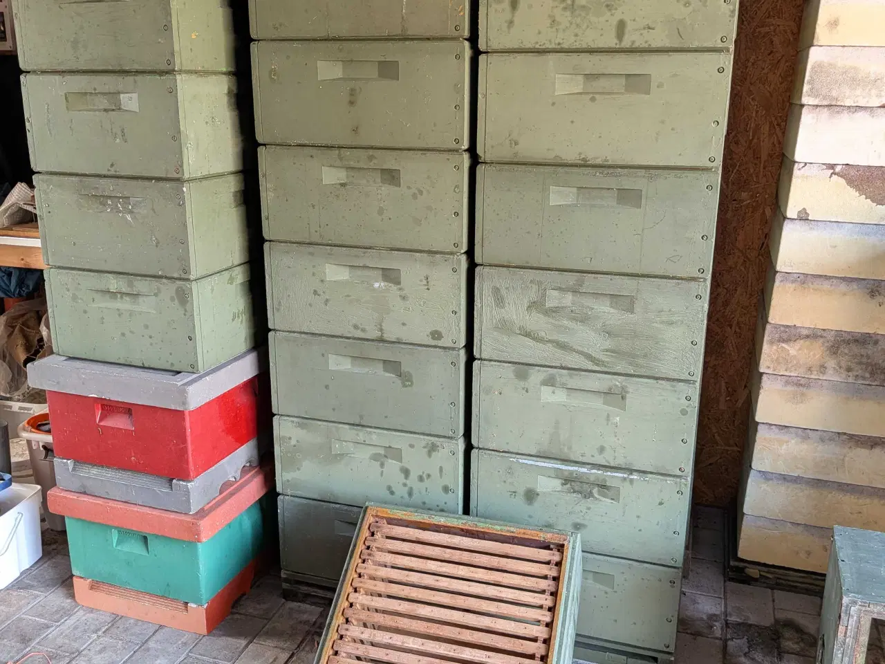 Billede 1 - Langstroth magasiner med rammer