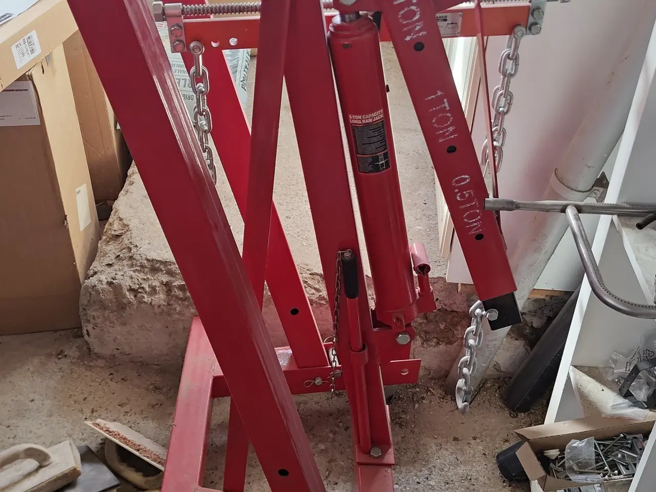 Billede 1 - Motor kran med Motor Leveler