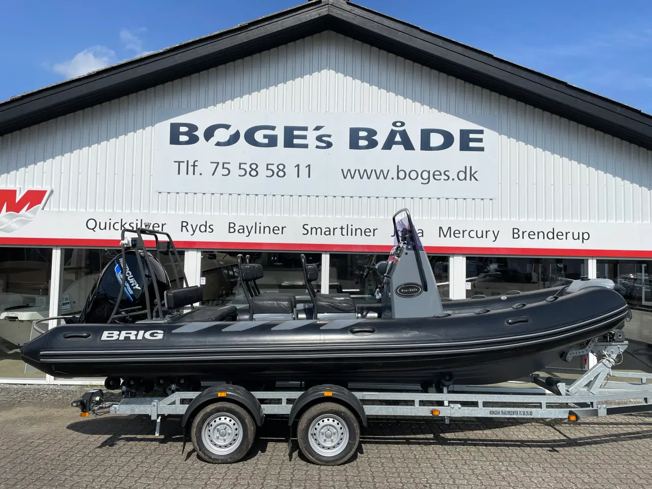 Billede 1 - 610 RIB med F150 Mercury-EFI SeaPro 3,0L.