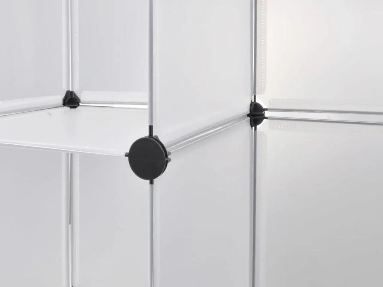 Billede 6 - Modulskab med 18 rum 37x146x180,5 cm hvid