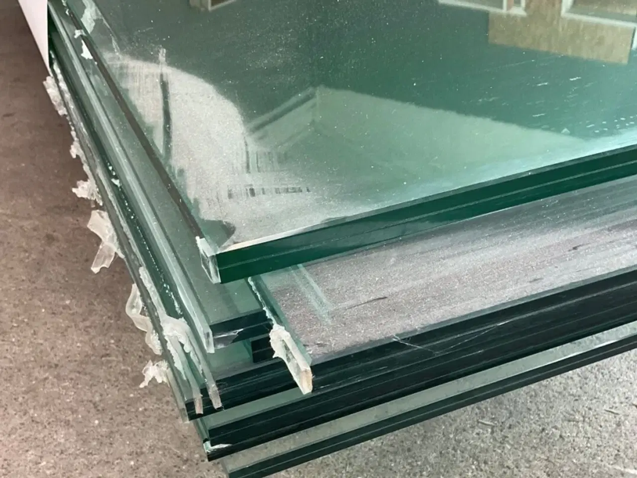 Billede 3 - Samlet parti med 2x8 mm limet glas