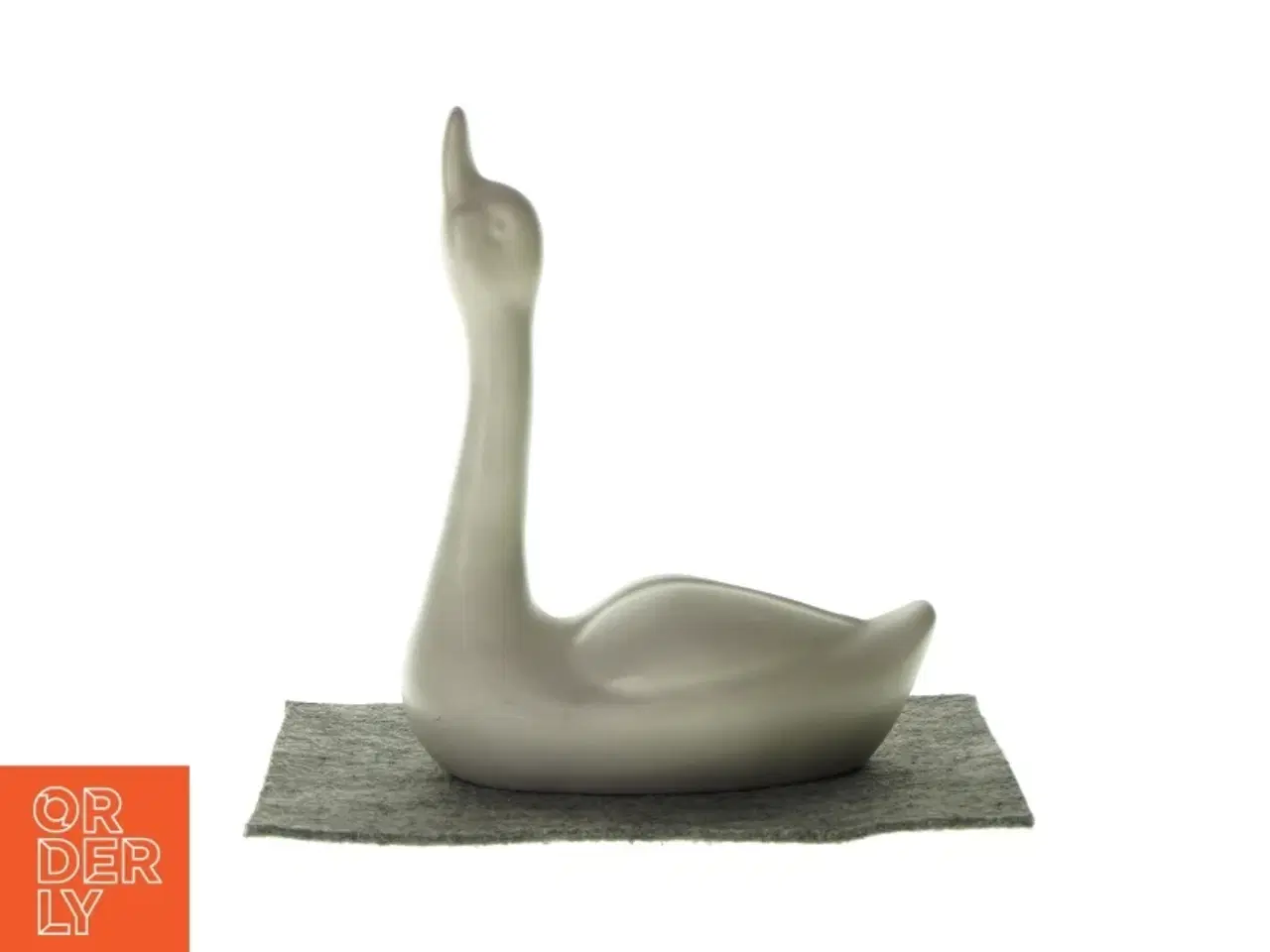 Billede 1 - Svane figur (str. LH 9x22 cm)