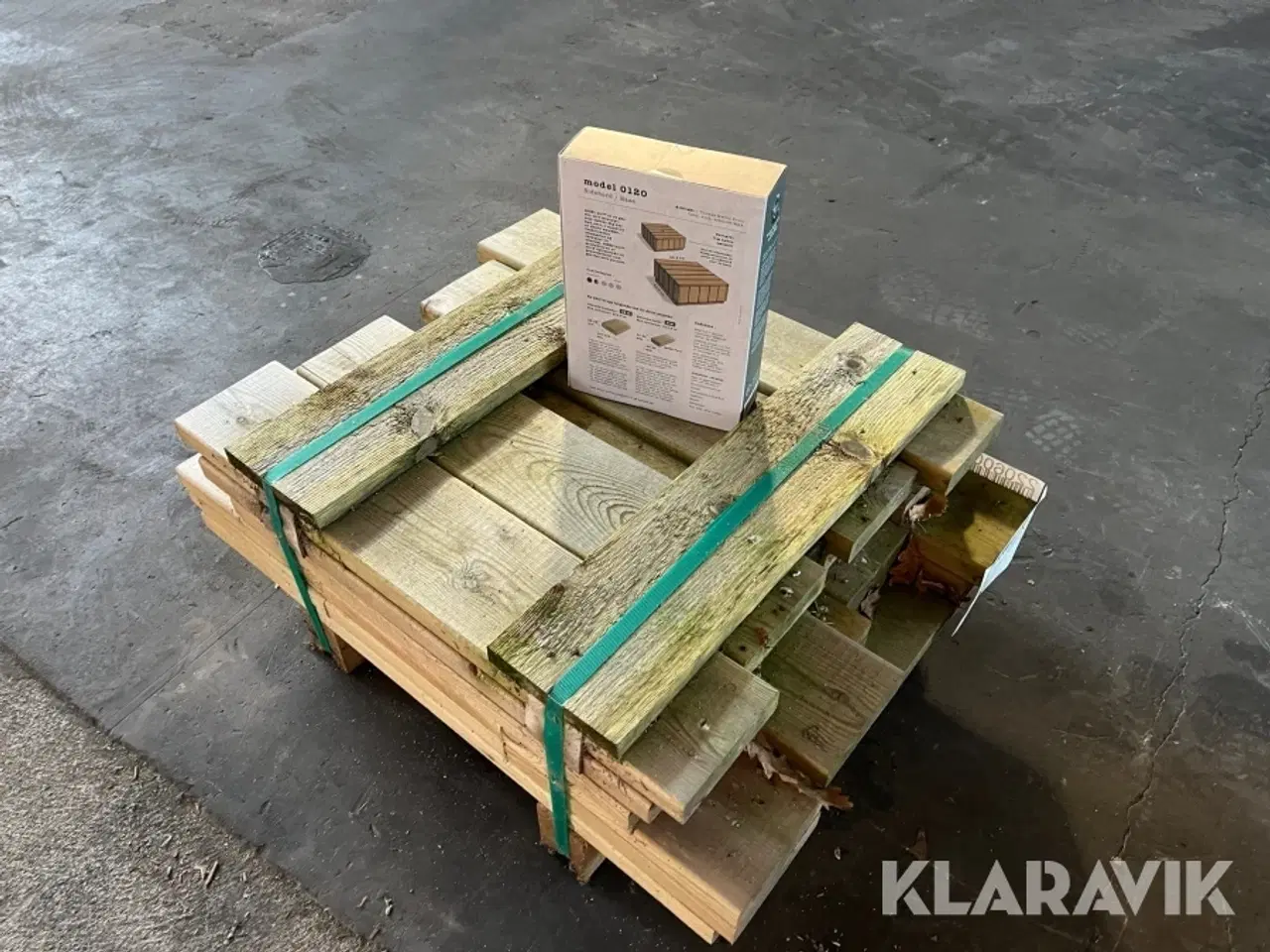 Billede 3 - Træpakke Arki Kit 0120 sidebord/base 5 sæt