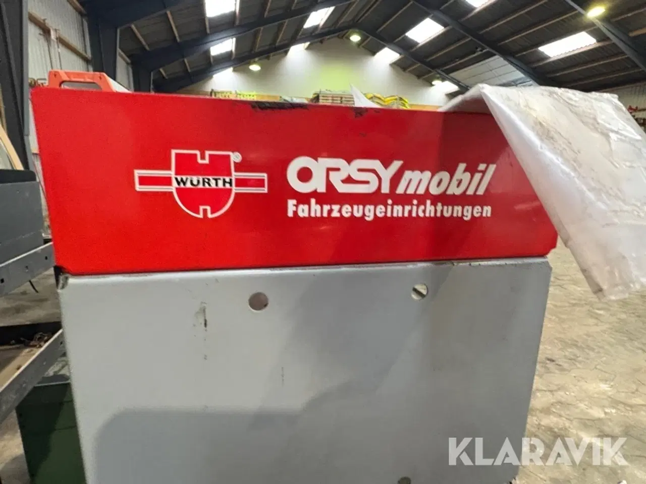 Billede 12 - Bil inventar / reoler Würth / modul system