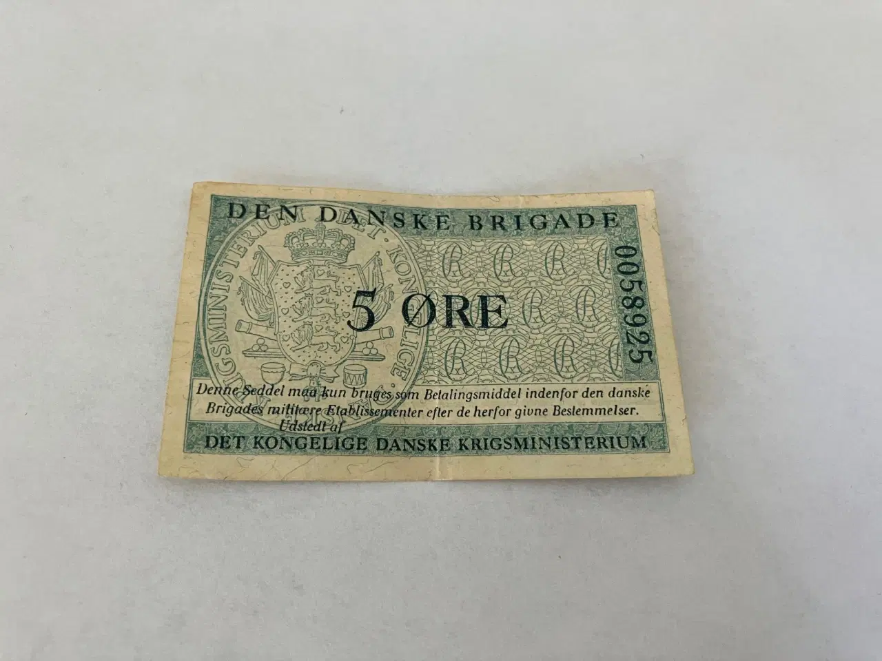 Billede 1 - 5 Øre Den Danske Brigade