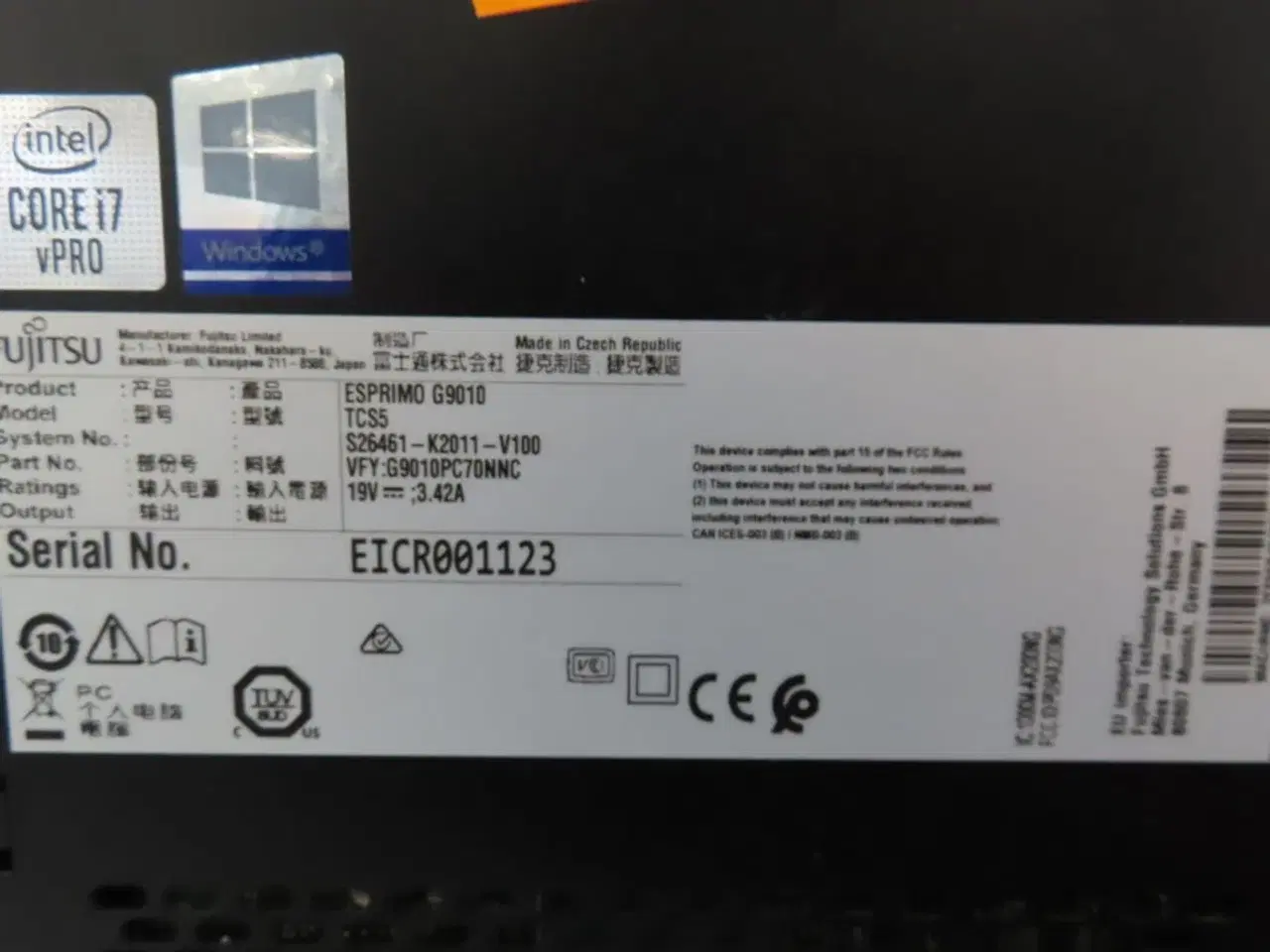 Billede 3 - Computer FUJITSU ESPRIMO G9010