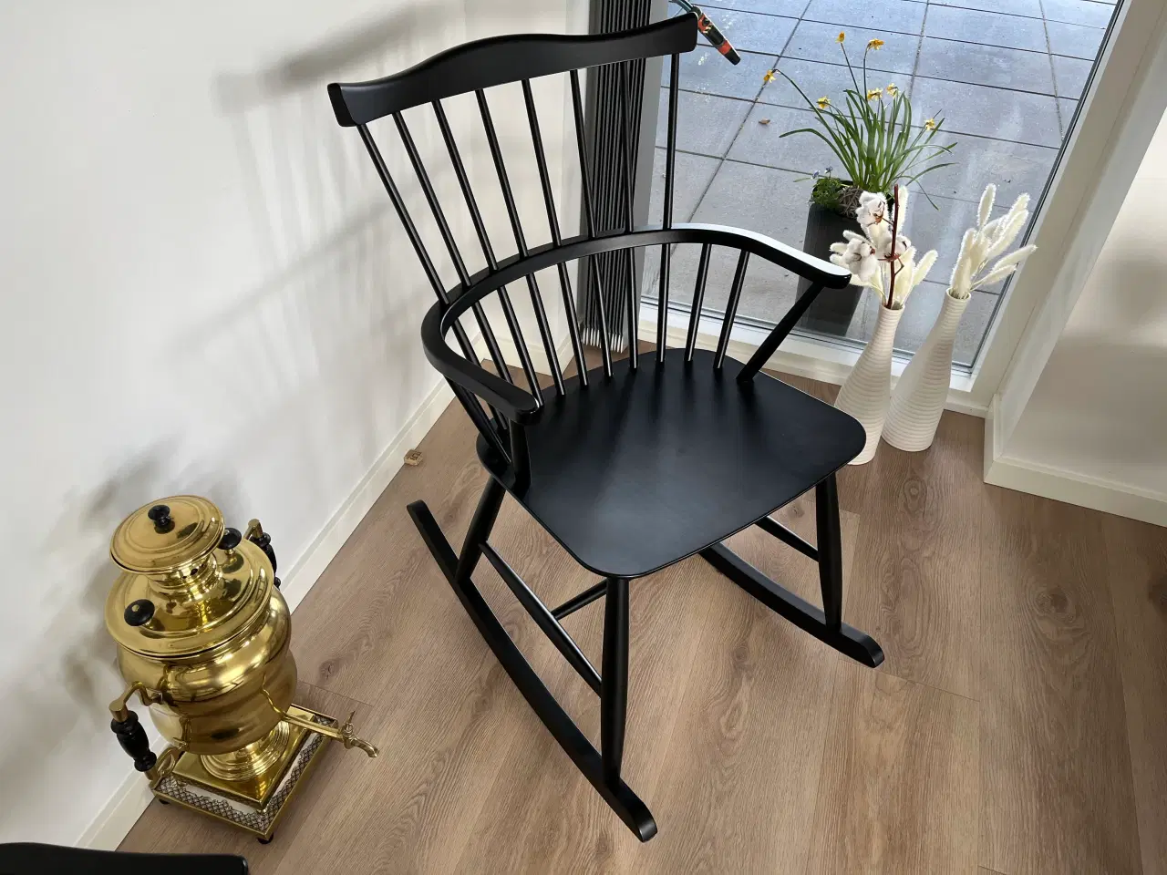 Billede 7 - 2 FDB J52G-Gyngestole i farven Black.