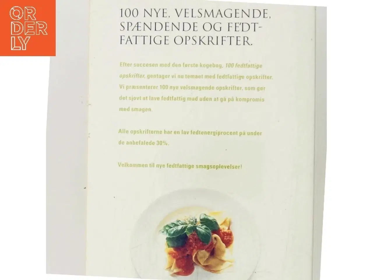 Billede 3 - 100 Fedtfattige Opskrifter af <Forskellige forfattere< (Bog)