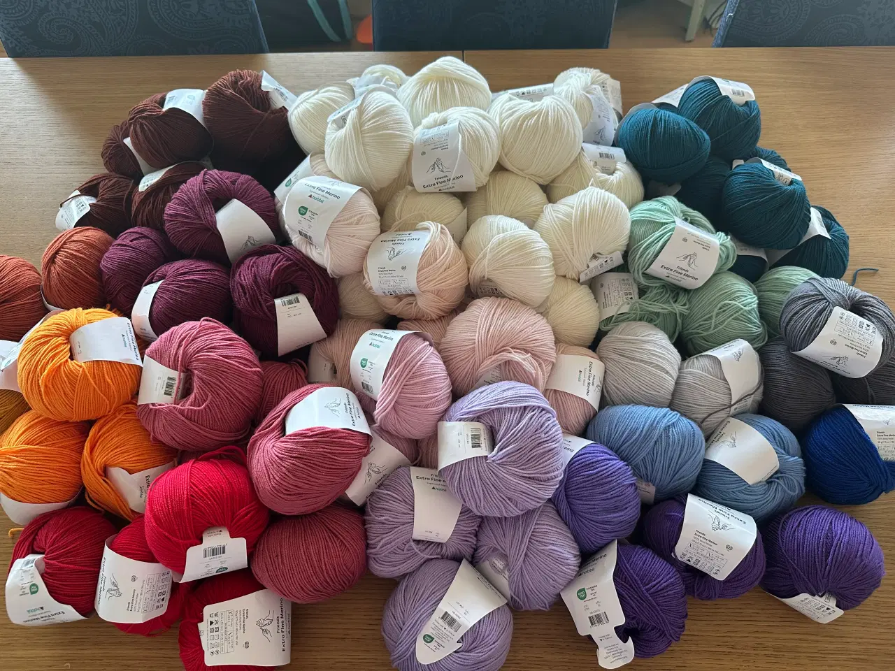 Billede 1 - 4500 g. Extra Fine Merino. Røgfrit