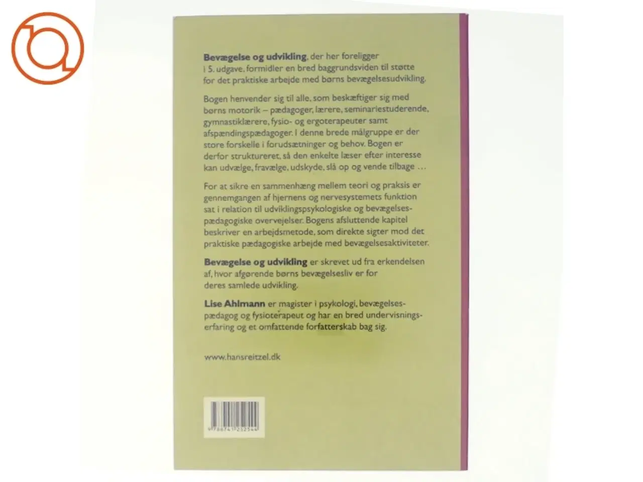 Billede 3 - Bevægelse og udvikling af Lise Ahlmann (Bog)