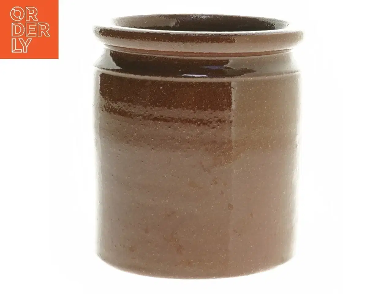 Billede 1 - Keramik krukke (str. Ø 11x12 cm)