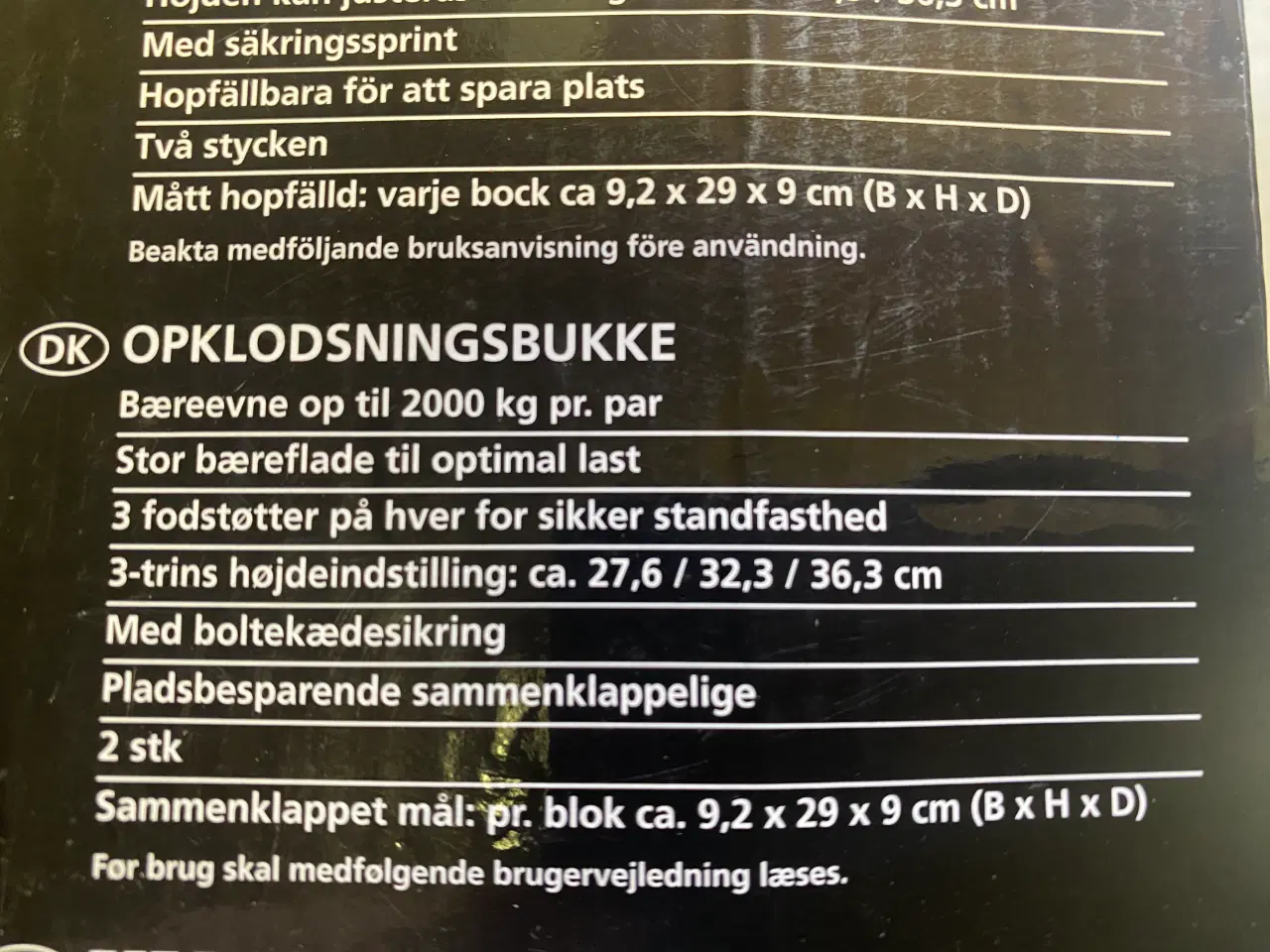 Billede 4 - HELT NYE 2 tons bukke