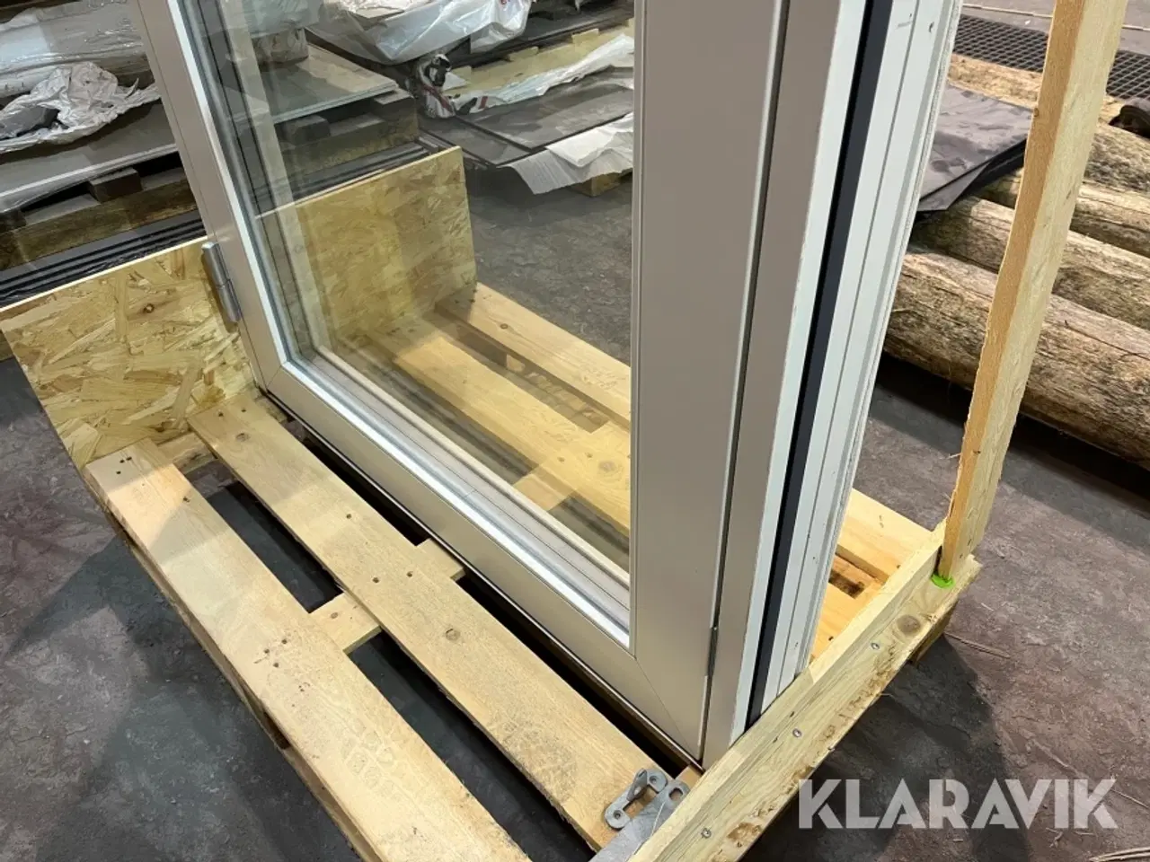 Billede 3 - Yderdør 3 lags træ/alu - 1 styk