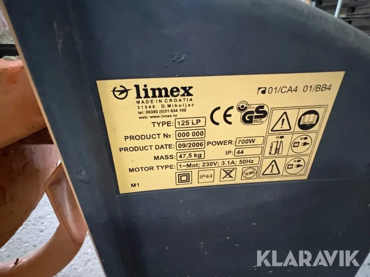Billede 9 - Betonblander Limex 125 LP