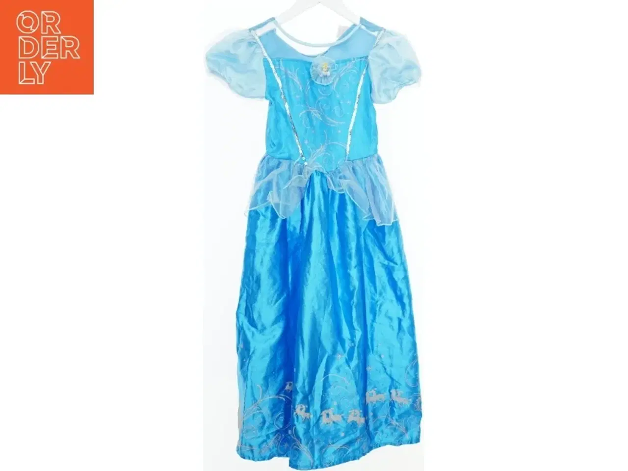 Billede 1 - Udklædningskjole, blå fra Disney (str. 128)
