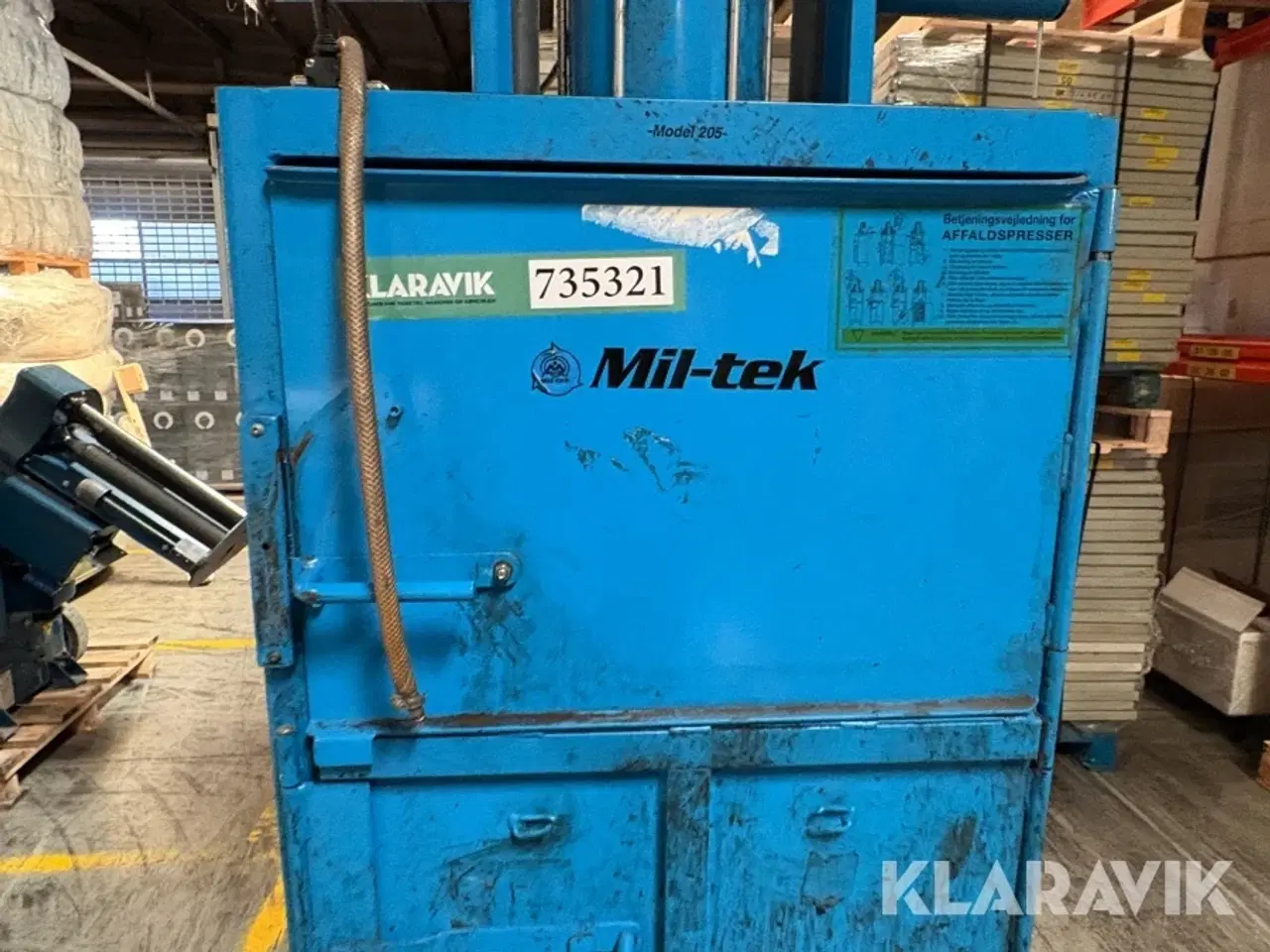 Billede 8 - Affaldspresser Mil-tek AP 205