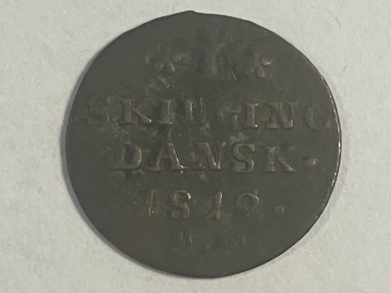 Billede 1 - 1 Skilling 1812 Danmark