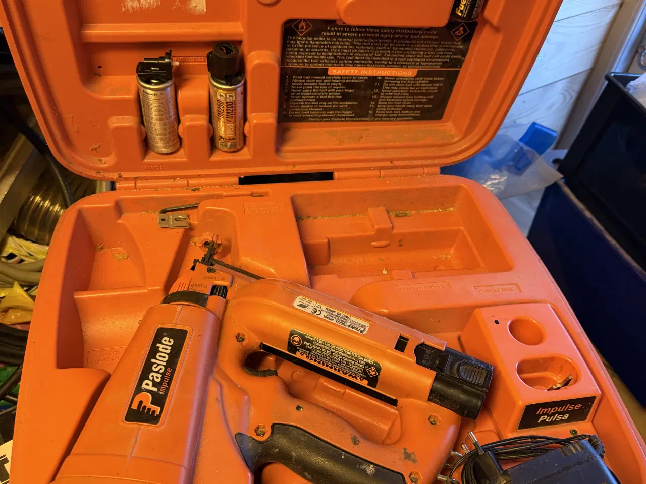 Billede 2 - Paslode søm og stiftpistol 
