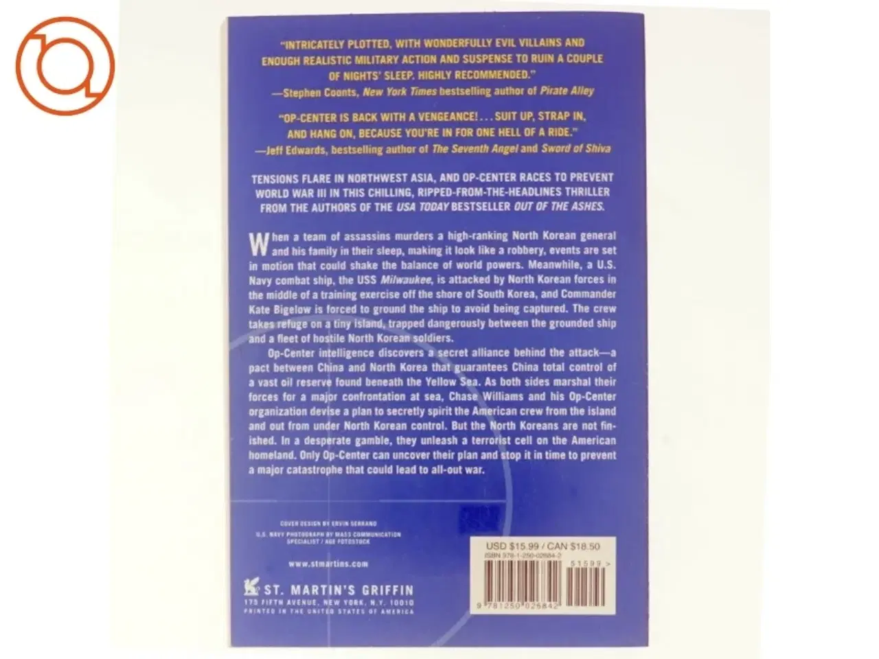 Billede 3 - Tom Clancy&#39;s Op-Center: Into the Fire af Dick Couch, George Galdorisi, Tom Clancy, Steve Pieczenik (Bog)