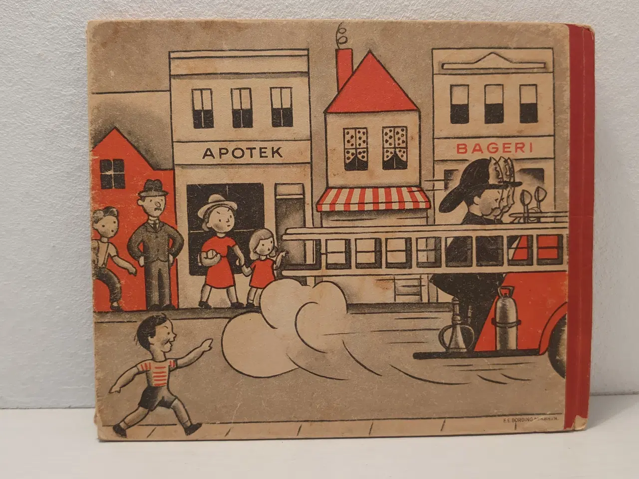 Billede 2 - Lois Lenski: Den lille Brandbil. Fra 1948