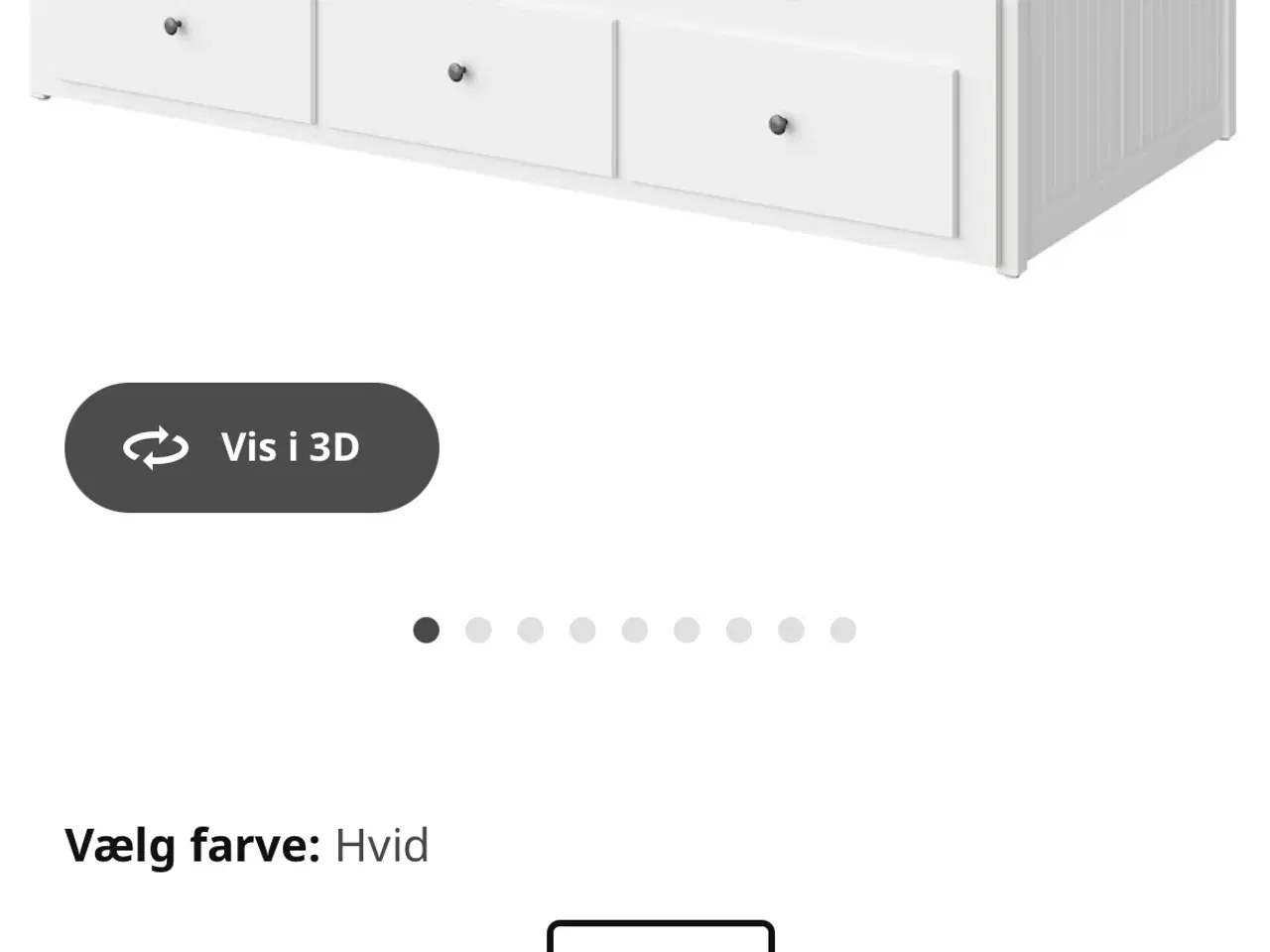 Billede 1 - IKEA Hemnes seng