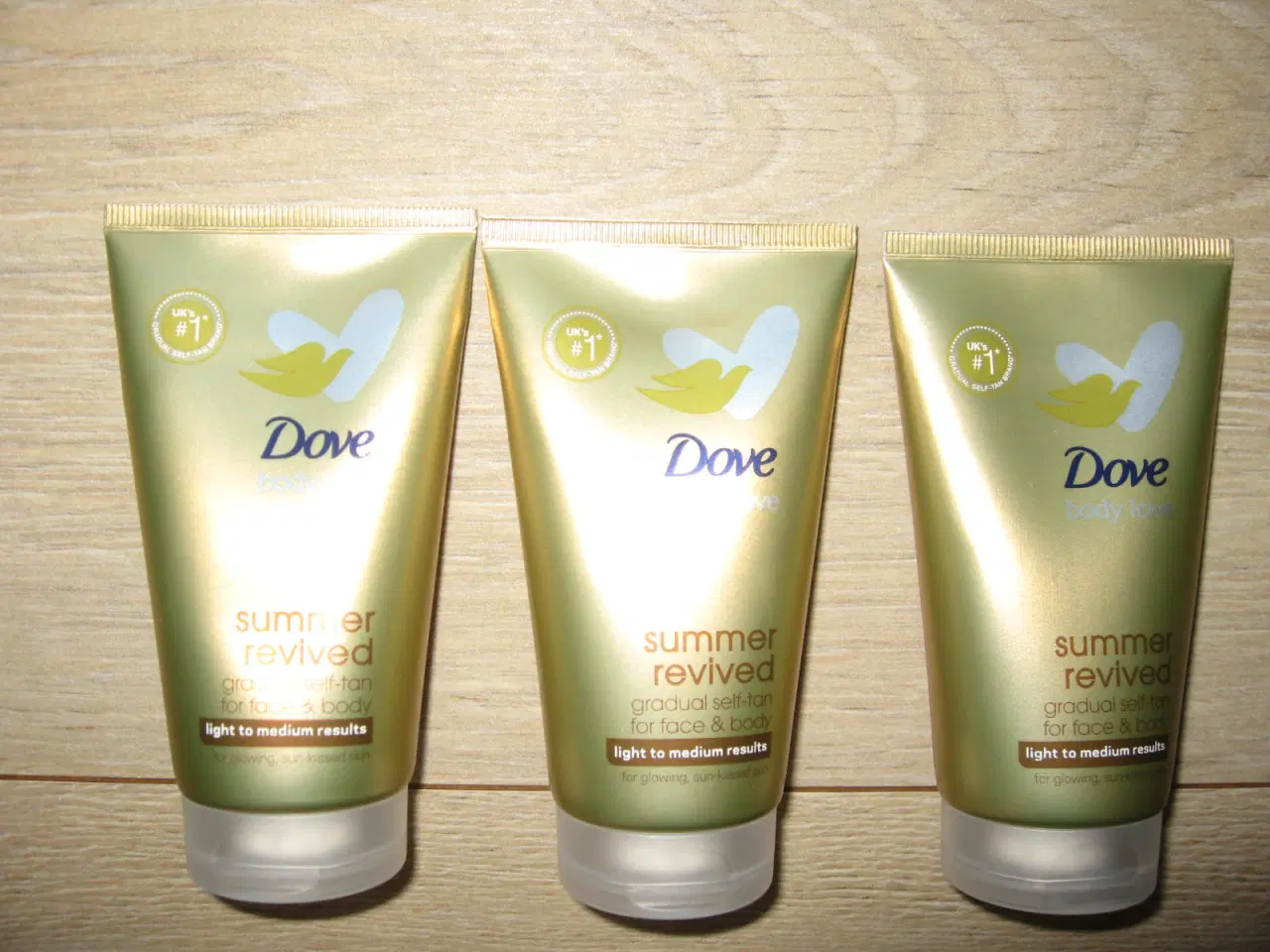 Billede 2 - 3 stk Dove DermaSpa Summer Revived Bodylotion