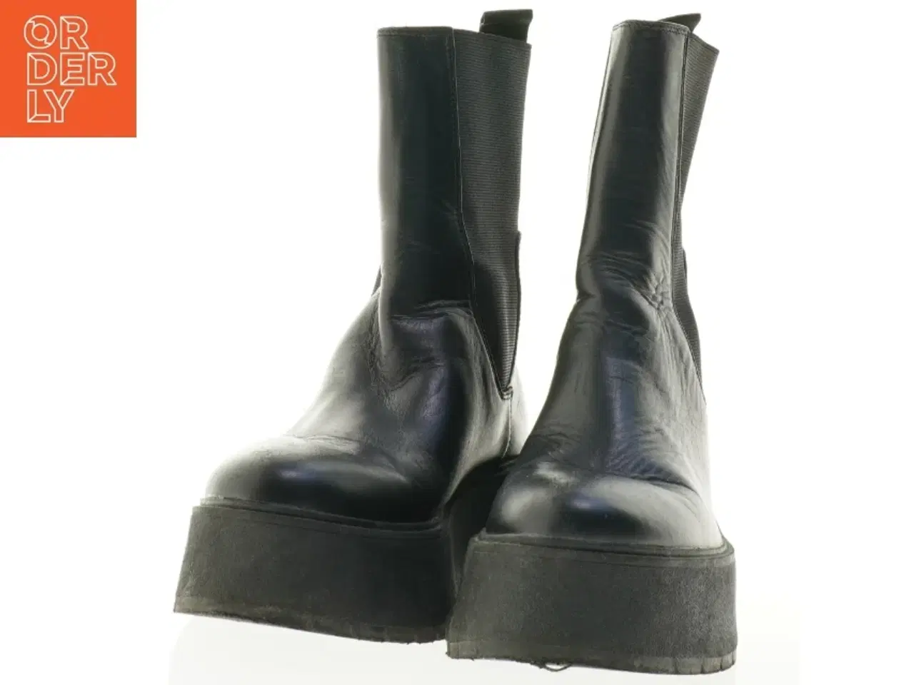 Billede 2 - Sorte chelsea støvler fra Zara (str. 39)