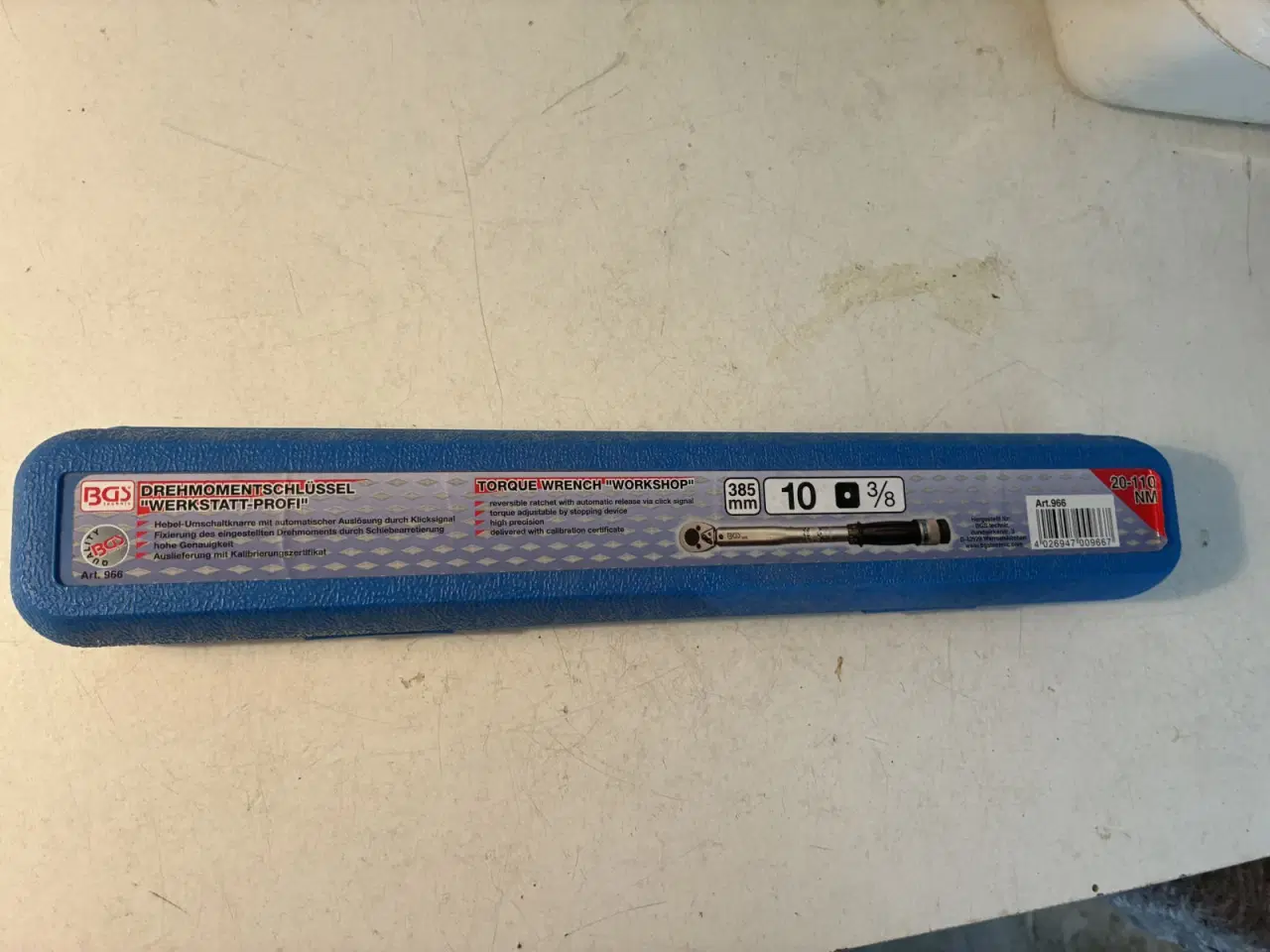 Billede 2 - Momentnøgle 20-110 NM – BGS