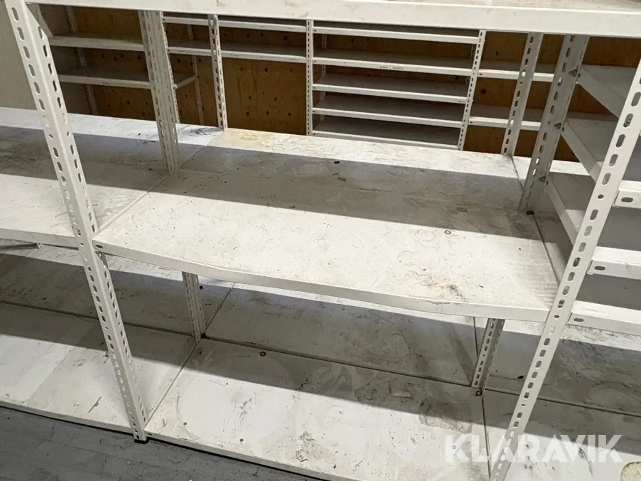 Billede 9 - Værkstedsreoler Metal design 16 sektioner