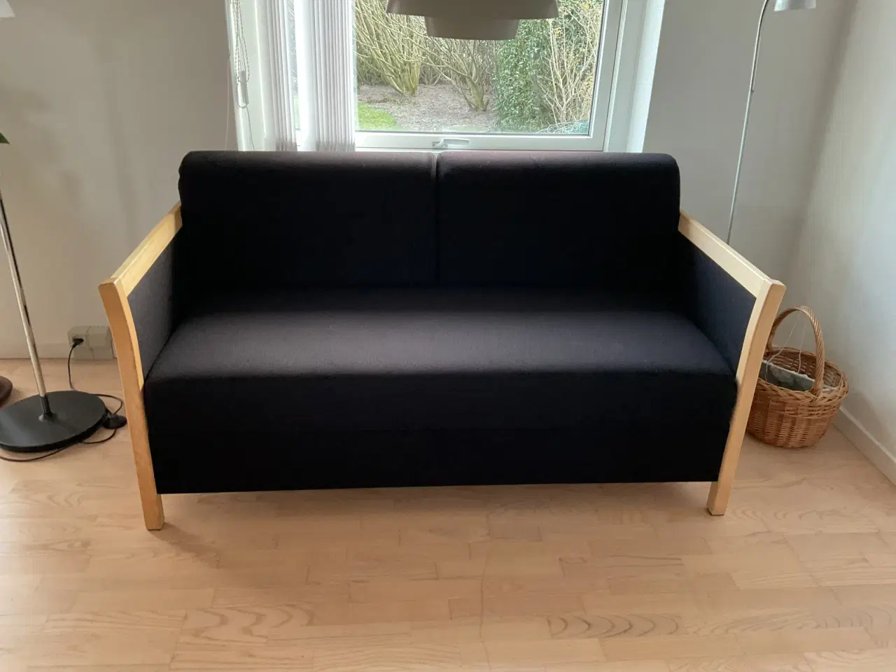 Billede 3 - 2 personers sovesofa i bøg