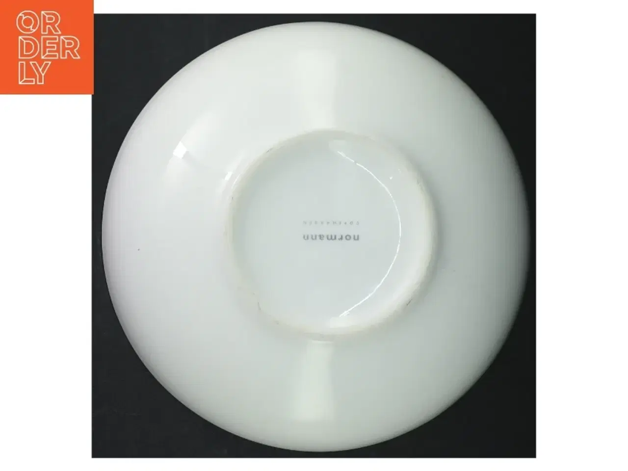Billede 4 - Hvide porcelænsskåle fra Normann (str. Ø. 21,5 cm)