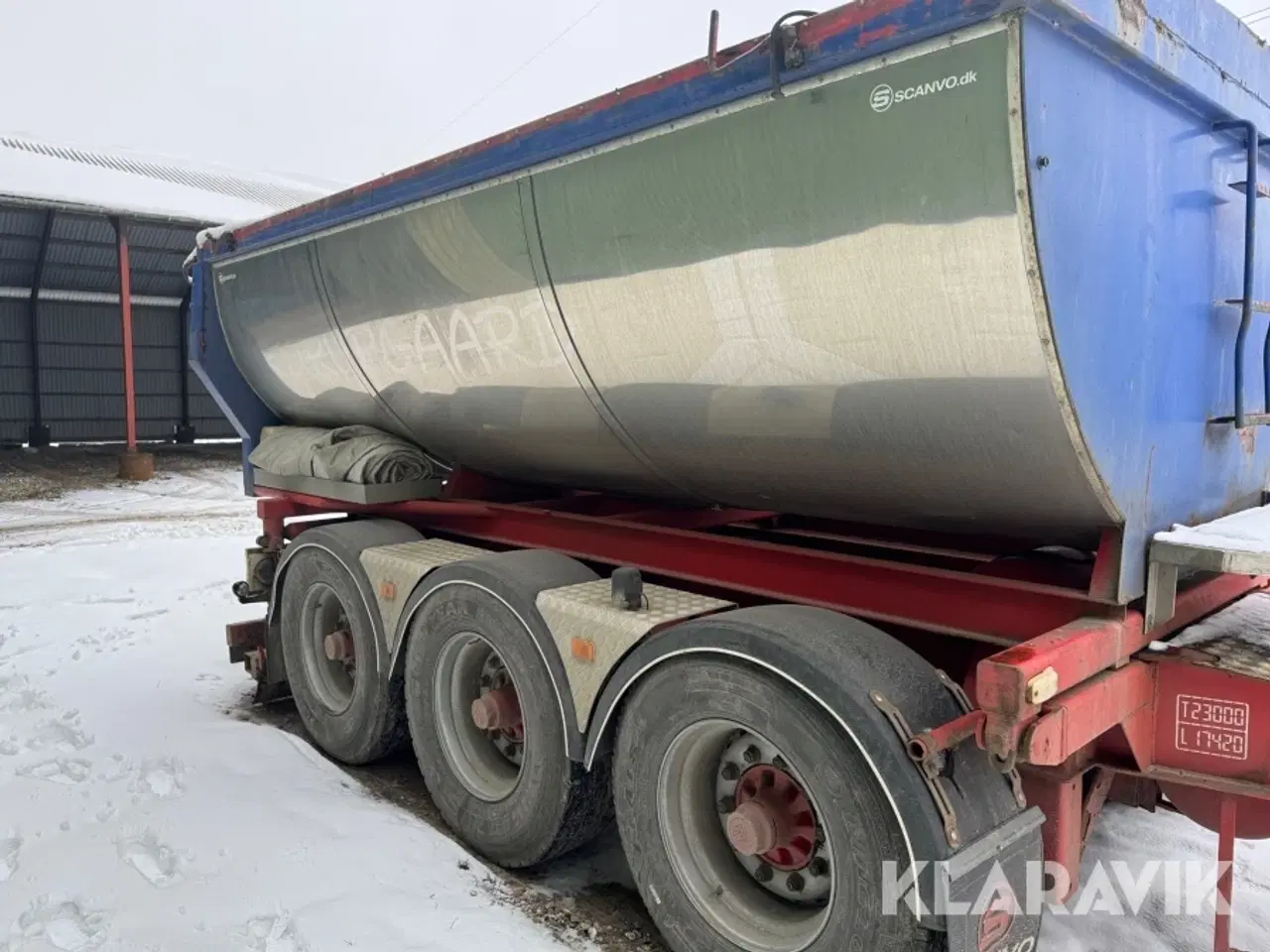 Billede 11 - Asfaltkærre Nopa Ktk220 3 akslet med tippelad