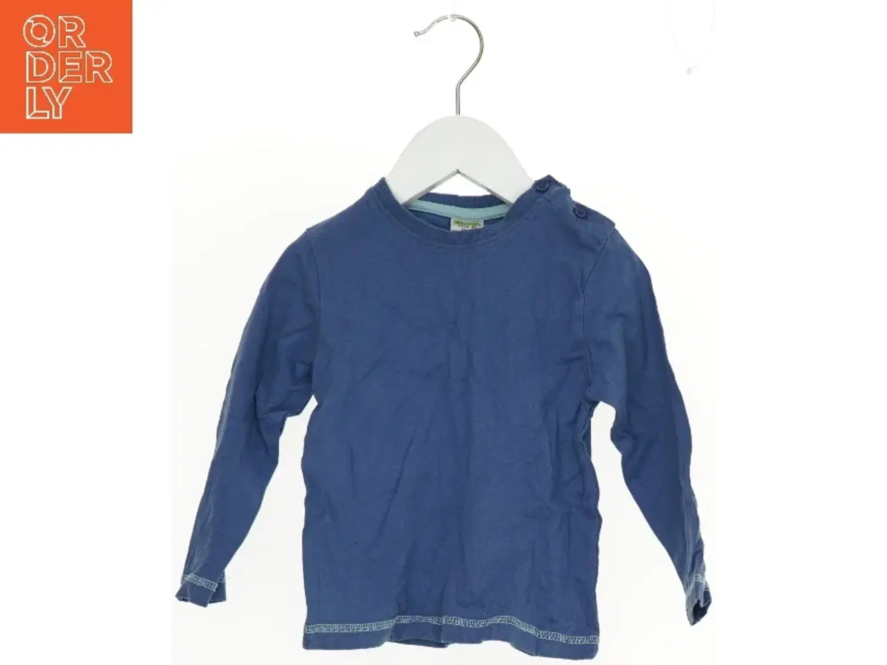 Billede 1 - Langærmet T-shirt med knapper fra Friends (str. 86)