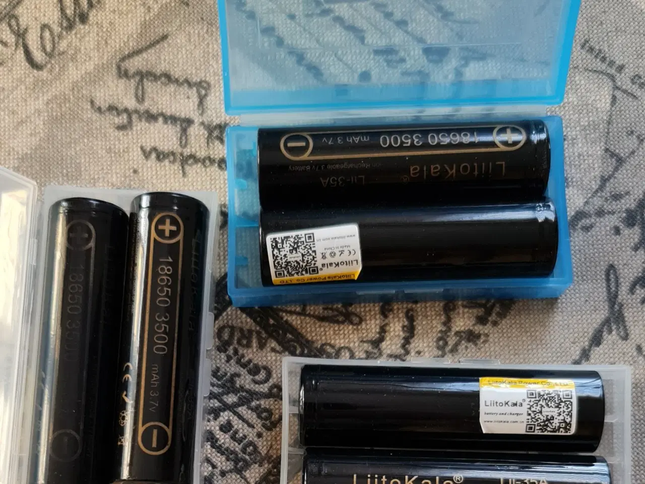 Billede 1 - LiitoKala 18650 batterier.